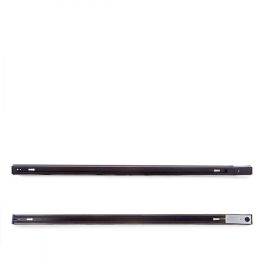 Carril Monofásico Negro 1M para Focos LED HO-218000CARRILN de Perfil de Aluminio y Cobre, Compatible con Desplazamiento de Luminarias