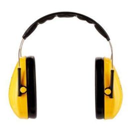 Cascos Orejeras Acolchadas con Diadema Proteccion Auditiva Peltor Optime H510A-1 Snr-27Db Amarillo 3M 7100334982