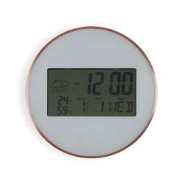 Reloj de Pared Versa Blanco Plástico Minimalista 2,8 x 25 x 25 cm