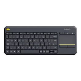 Logitech Teclado TV K400 Plus Multimedia Wireless con Touchpad Negro 920-007137 Precio: 33.4999995. SKU: S5600210