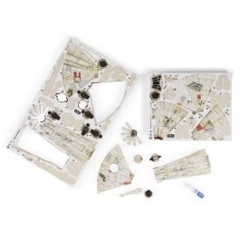 Spin Master SPI6069815 Star Wars Halcón Milenario Modelo 4D para Construir 48 cm