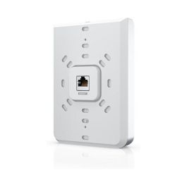 Ubiquiti U6 In-Wall - Punto de Acceso WiFi 6 (AX) para Montaje en Pared, 2.4/5 GHz, 5.3 Gbps, con 4 Puertos LAN Gigabit, PoE+