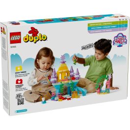 LEGO 10435 DUPLO Disney La Sirenita Ariel: El Palacio Mágico Subacuático - Set de Construcción con Figura de Ariel
