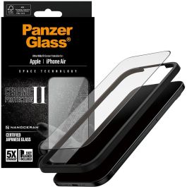 PanzerGlass Ceramic II UWF Protector de Pantalla para iPhone Air Ultra-Wide Fit