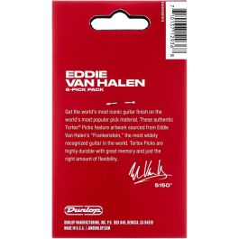 Pack 6 Púas Signature Evh Frankestein - 1,00 Mm Pack 6 Púas Signature Evh Frankestein - 1,00 Mm