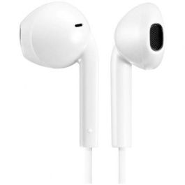 JVC HA-F17MWU Auriculares Intraaurales Alámbricos para Llamadas/Música, Micrófono Integrado, Blanco, IPX2