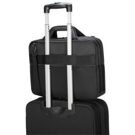 Targus Citygear Maletín Toploader Versátil Negro para Portátil y Tablet 12-14 pulgadas (35,6 cm) con Protección Dome y Asa Acolchada