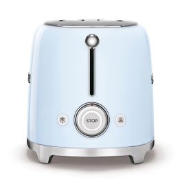 Smeg Tostadora 2X2 Estilo 50s Azul TSF01PBEU