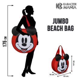 Karactermania Bolsa de Playa Jumbo Mickey Mouse Face 53 x16 x50 cm Multicolor Poliéster