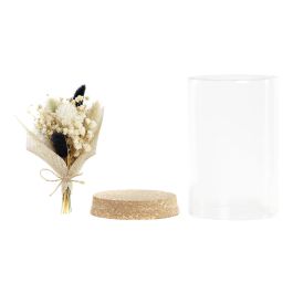 DKD Home Decor Decoración Shabby Marrón Beige 10 x 15.5 x 10 cm (4 Unidades)