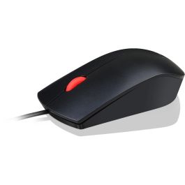 Lenovo Essential USB Mouse Óptico 1600 DPI, Ergonómico, Cable 1.8m