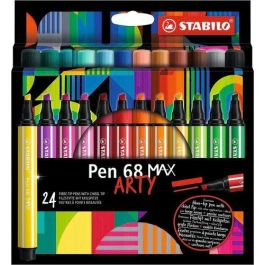 Rotulador Fibra Stabilo Pen 68 Max Arty Line Caja Carton De 24 (Set de 6) Precio: 225.49999956. SKU: B1HPT2Z749