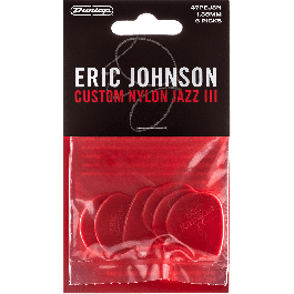 Dunlop Pack 6 Púas Signature Eric Johnson Nylon Jazz III