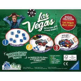 Ravensburger Las Vegas Juego de mesa, juego de dados, para 8+ años, duración 30 minutos