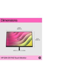 HP E24t G5 FHD Touch Monitor HP E24t G5 FHD Touch Monitor