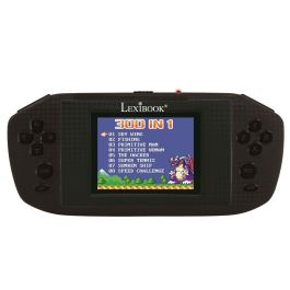 LEXIBOOK Consola Arcade Portátil con 300 Juegos, Pantalla LCD Color 2.8", Gráficos 8-16 bits, para 5-8 años