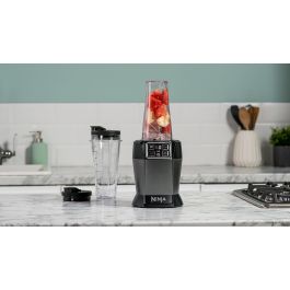 Ninja BN495EU Batidora de Vaso con Auto-iQ 1000W, 2 Vasos de 700ml para Llevar