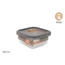 Inde Fiambrera Hermética Cuadrada 530 ml Masterchef - 13.7 x 6.3 x 13.7 cm (12 Unidades) Precio: 27.78999982. SKU: B1AYTBPGGV