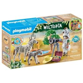 Playmobil Wiltopia Set Fotógrafo de Animales con Figura de Mujer, Cebra, Cebra Bebé, Disfraz de Cebra y Cámara - Edad +4 años Precio: 20.50000029. SKU: B13JV3AWLB