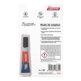 Loctite SUPER GLUE-3 Pegamento con Pincel Adhesivo Líquido Transparente para Pequeñas Reparaciones y Manualidades 3g