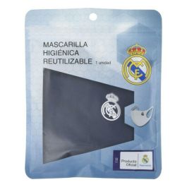 Mascarilla Higiénica de Tela Reutilizable Real Madrid C.F. Azul Mascarilla Higiénica de Tela Reutilizable Real Madrid C.F. Azul