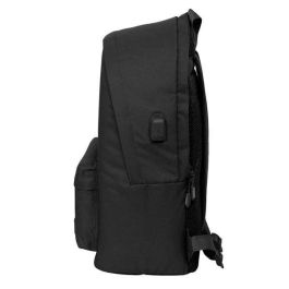 Munich Mochila Doble Portátil 15,6" USB Negro 31x44x18 cm