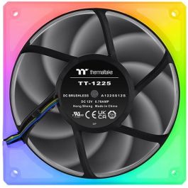 Thermaltake Toughfan 12 RGB Pack 3 Ventiladores Radiador 120mm PWM 500-2000 RPM Blanco Iluminación Multi LED