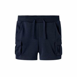 Pantalón corto Name It Nmmoli Noos Azul Infantil Unisex