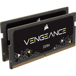 Corsair CMSX16GX4M2A2666C18 Memoria RAM DDR4 SO-DIMM 16 GB (2x 8 GB) 2666 MHz para Portátil Negra Vengeance