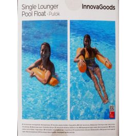 Hamaca de Agua Flotante Individual para Piscina Pulok InnovaGoods Hamaca de Agua Flotante Individual para Piscina Pulok InnovaGoods