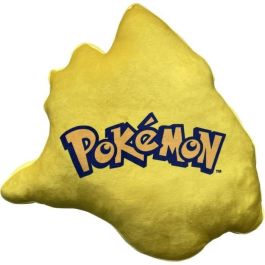 Pokemon POK3700891706704 Cojín 3D Premium Pikachu Tumbado de Microfibra 50 cm