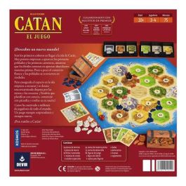 Devir Colonos de Catán Juego de Mesa para 4 Jugadores Estrategia y Negociación