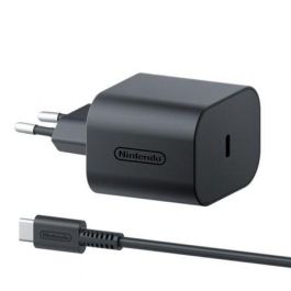 Nintendo CARGA N-SWITCH 2 - Cargador de Pared para Nintendo Switch 2 con Adaptador de Corriente Rápida y Cable 1.5m