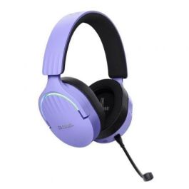 Trust Gaming GXT 491 Fayzo Auriculares Gaming Inalámbricos con Micrófono, Sonido Envolvente 7.1, Bluetooth, Jack 3.5mm, Morados Trust Gaming GXT 491 Fayzo Auriculares Gaming Inalámbricos con Micrófono, Sonido Envolvente 7.1, Bluetooth, Jack 3.5mm, Morados