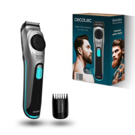 Cecotec Bamba PrecisionCare AllDrive Pro Cortapelos y Barbero Recargable Ión Litio 90min, 1-20mm Negro/Plata Precio: 27.50000033. SKU: B1H4AMWPT9