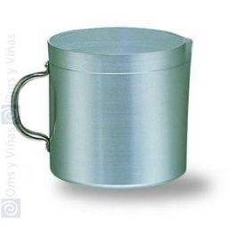 Hostal - Pote de cocina 18 cm de diámetro y alto, 4.5 litros de capacidad, aluminio puro con asas de acero inoxidable Precio: 30.8066. SKU: B1AW92J572