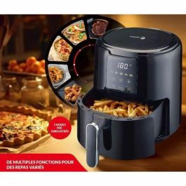 Fagor FG4210 Freidora sin aceite Airfryer 4,2 L 1300 W con Pantalla táctil, 5 preajustes de cocción y Temporizador Negra