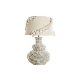 DKD Home Decor Lámpara Sobremesa Tropical, Hecha a Mano, Seagrass y Lino, Blanco Marrón Claro, Base 42cm, 70cm Alto, Bombilla E27 Precio: 103.7900006. SKU: B1BALALE5V
