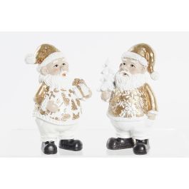 Figura Navidad Moderna DKD Home Decor Dorado 6 x 13.5 x 8 cm (2 Unidades) Precio: 11.88999966. SKU: B1484SVJP8