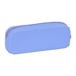 Bolso Escolar Portatodo Safta Silicona Benetton Lila 75x185x55 mm Bolso Escolar Portatodo Safta Silicona Benetton Lila 75x185x55 mm