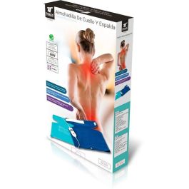 Thulos THEB200 Almohadilla Cervical y Espalda 40x38 cm - 60W - 3 Temperaturas - Forro Polar Lavable
