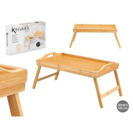 Mesa Bandeja Plegable Bambú Kinvara 50x30 cm (6 Unidades) Precio: 65.49999951. SKU: B14LJT4ZAH