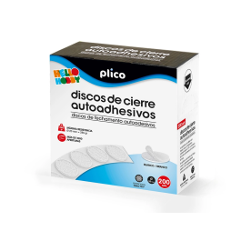 Discos Cierre Adhesivos Plico 20 Ø 200 Conjuntos Macho/Hembra Blanco Precio: 18.58999956. SKU: B1AG532S4E