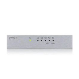 Zyxel GS-105BV5 Switch Gigabit Desktop 5 Puertos, Conmutador de Red con QoS y Metal