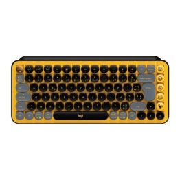 Teclado inalámbrico Logitech - Teclas POP mecánicas con teclas Emoji personalizables, Bluetooth o USB, diseño compacto duradero - Amarillo Precio: 123.78999985. SKU: S7160193