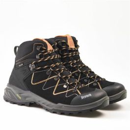 Zapatillas de Hombre para Caminar Bestard Onda Negro