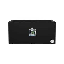 Elho ELH8711904499068 Jardinera Vivo Next Long 80 Negra L 78 x B 39 x H 38 cm Interior/Exterior 100% Reciclada