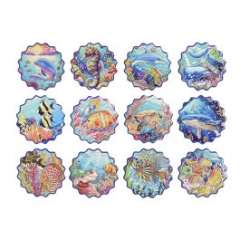 DKD Home Decor Posavasos Atlantico Multicolor Dolomite Corcho 10.8 x 0.7 x 10.8 cm (72 Unidades) Precio: 153.58999964. SKU: B1BXJ9RG77