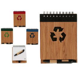 Libreta Bambu Recicl Y Boli 10X13Cm Surtidos Pincello (48 Unidades) Precio: 42.95000028. SKU: B14XE7CGT6