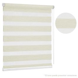 DKD Home Decor Estor Dia-noche Beige 190 x 80 cm